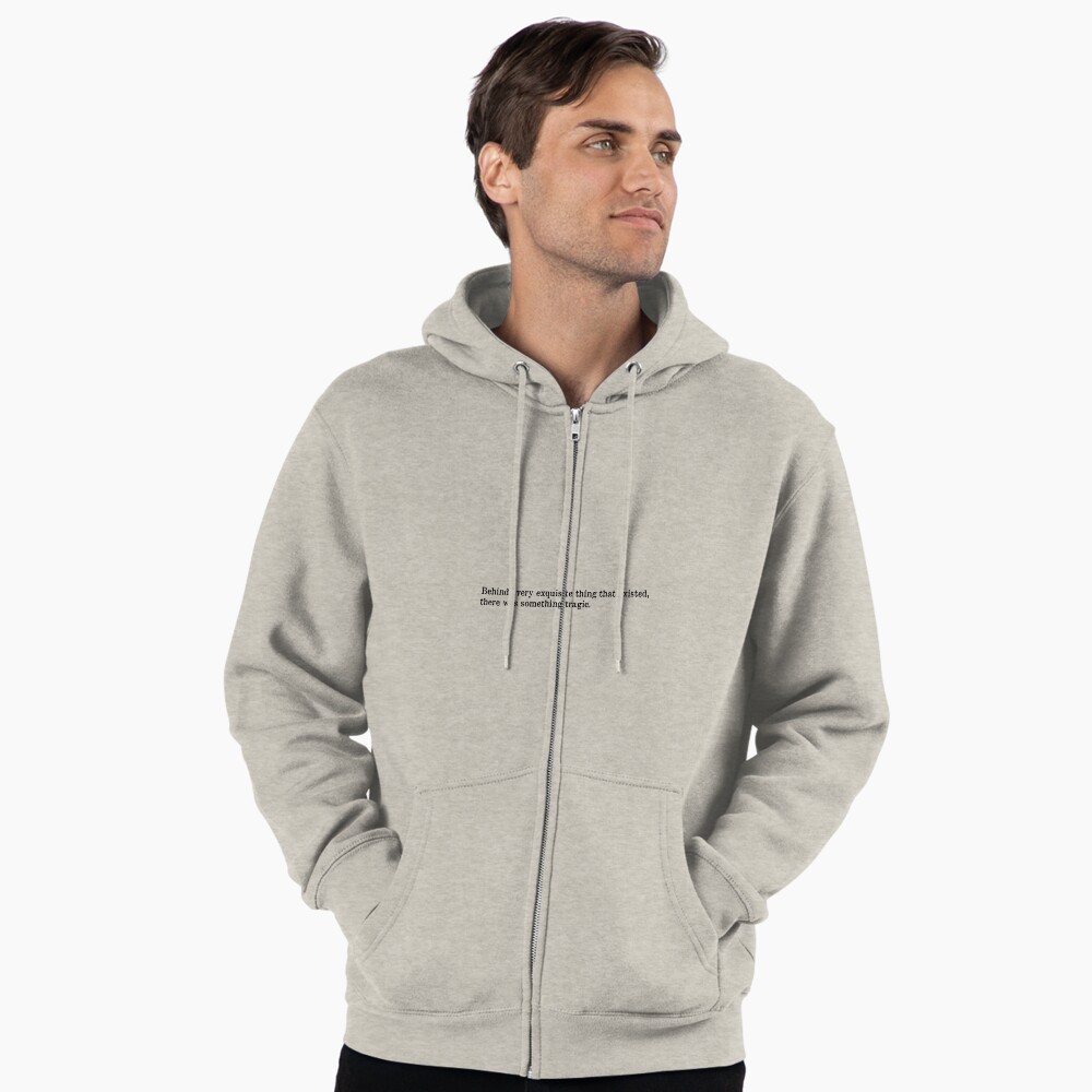 Vista previa del artículo con la obra «Sudadera con capucha y cremallera», diseñado y vendido por cosmic-pineapple.