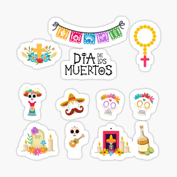 Item preview, dia de los muertos designed and sold by pnkpopcorn.