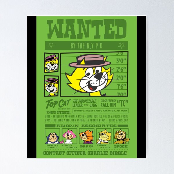 Artikelvorschau, So lustige Top Cat Classic Fans entworfen und verkauft von Jorgeconnelly.