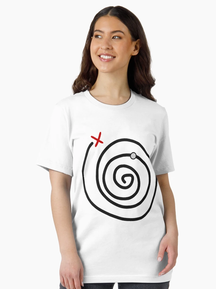 Aperçu 3 sur 7. T-shirt essentiel avec l'œuvre La vie est étrange créée et vendue par sandrbin.