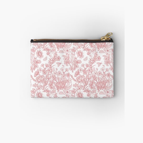 Artikelvorschau, Einfarbiges rosa Blumenmuster entworfen und verkauft von H3rron-Arts.