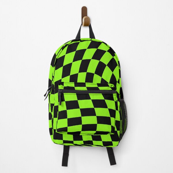 Item preview, Twisted Checkerboard - Black and Green designed and sold by Ayoub14.