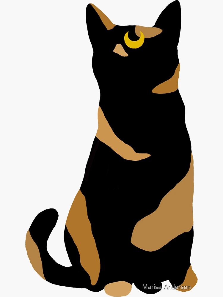 Thumbnail 3 von 3, Sticker, Tortie-Macht designt und verkauft von Marisa Andersen.
