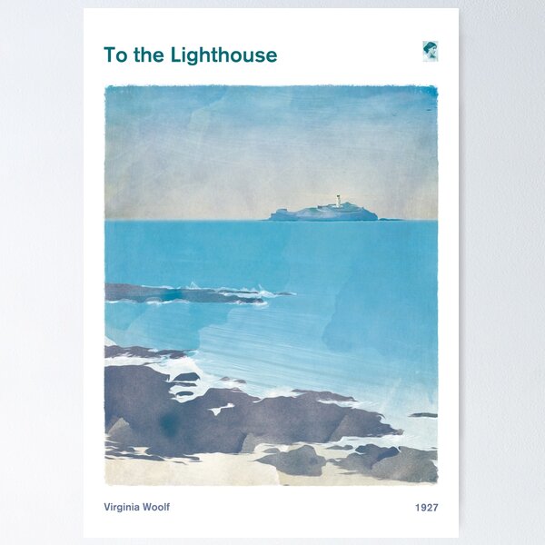 Item preview, Al faro, Virginia Woolf Arte literario para amantes de los libros designed and sold by RedHillPrints.