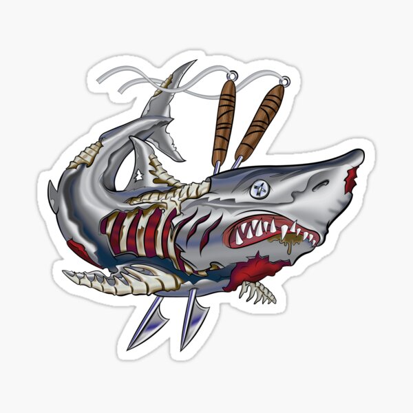 Item preview, Dead-Shark designed and sold by ScottyTattoo.