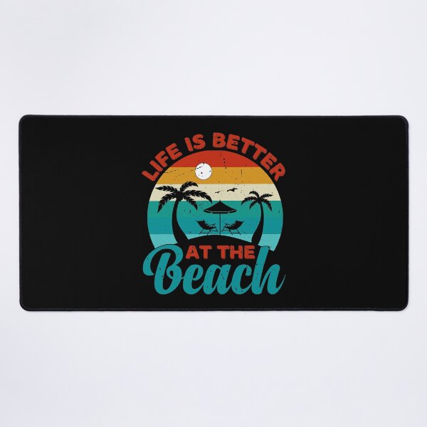 Item preview, Life Is Better At The Beach Retro Summer Vacation designed and sold by ArcWarden-art.