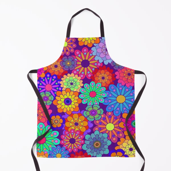 Item preview, Flower Power Retro Style Hippy Flowers designed and sold by Alondra.