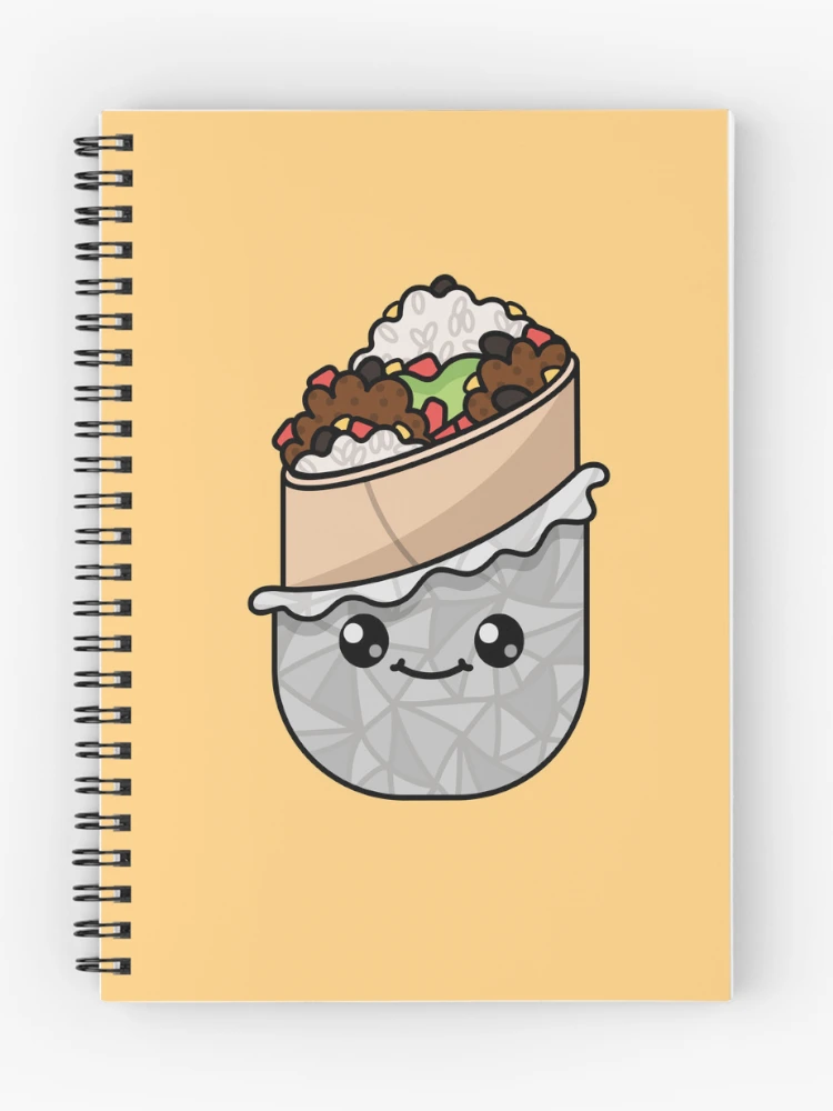 Thumbnail 1 of 3, Journal, Happy Burrito designed and sold by theflatfaces.
