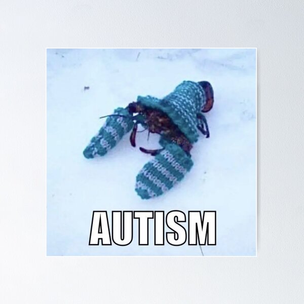 Item preview, Langosta de la conciencia del autismo designed and sold by oestra.
