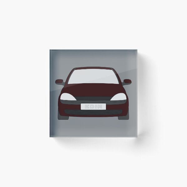 Artikelvorschau, Opel Vauxhall Corsa C Holden Barina 2000-2003 Auberginefarbe entworfen und verkauft von EdimDesign.