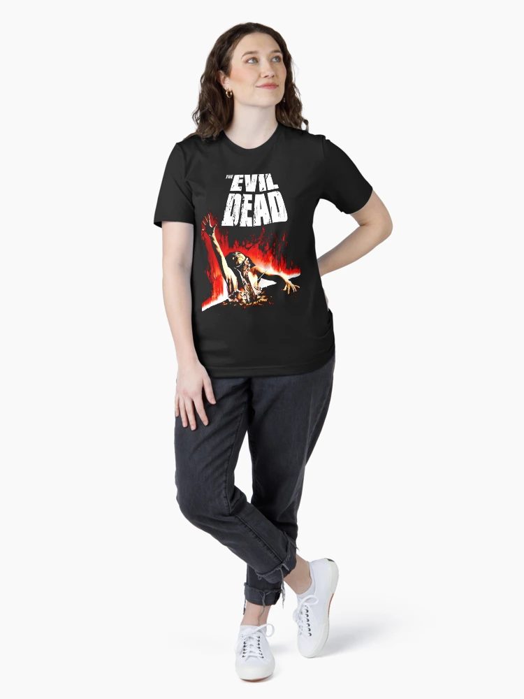 Thumbnail 4 of 7, Essential T-Shirt, CLassic Evil Dead Horror designed and sold by JaninaBernhat.