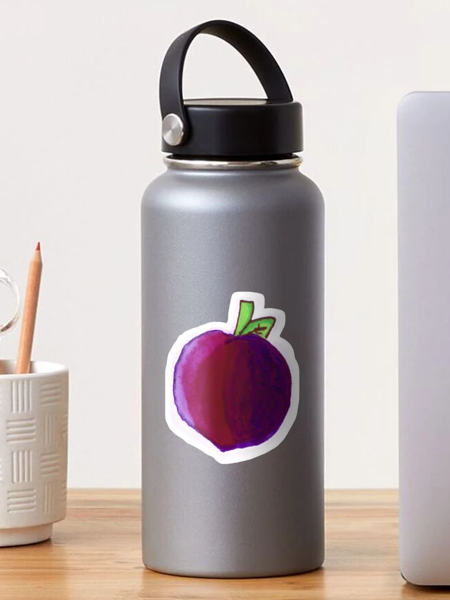 Thumbnail 1 of 3, Sticker, plum designed and sold by Meow-Chan.