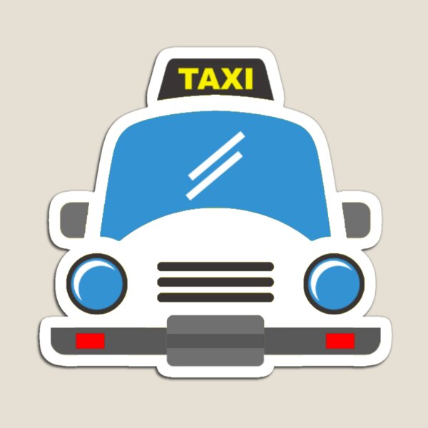Aperçu de l'œuvre Costume de Chauffeur de Taxi Drôle Adultes et Enfants Cab créée et vendue par Rhia Store.