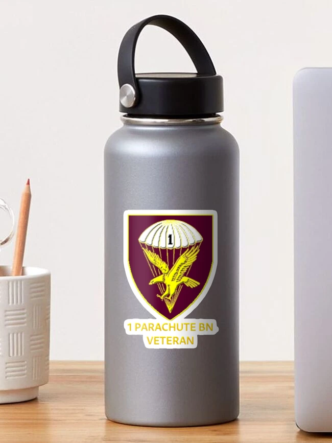 Thumbnail 1 of 3, Sticker, 1 Parachute Battalion designed and sold by Hello-Green.