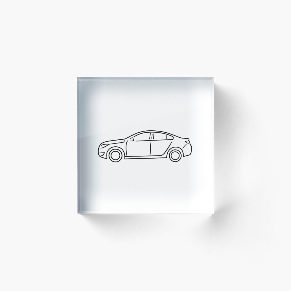 Aperçu de l'œuvre Bloc acrylique créée et vendue par AutoClub.