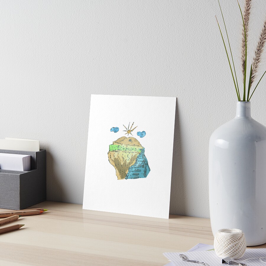 Item preview, Art Board Print designed and sold by Coffeemerc117.