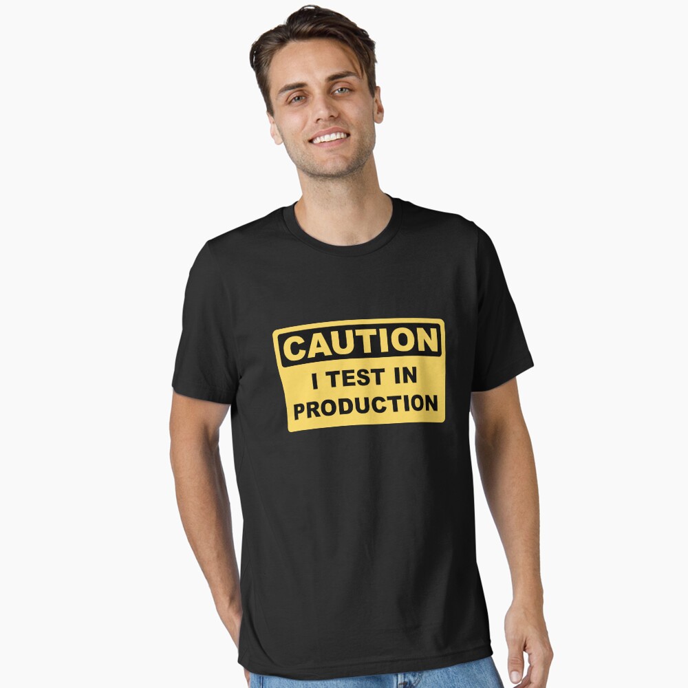 Vista previa del artículo con la obra «Camiseta esencial», diseñado y vendido por geeksta.
