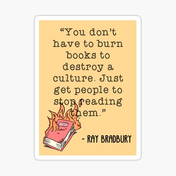 Item preview, Cita de Ray Bradbury designed and sold by AbiTheKhaleesi.