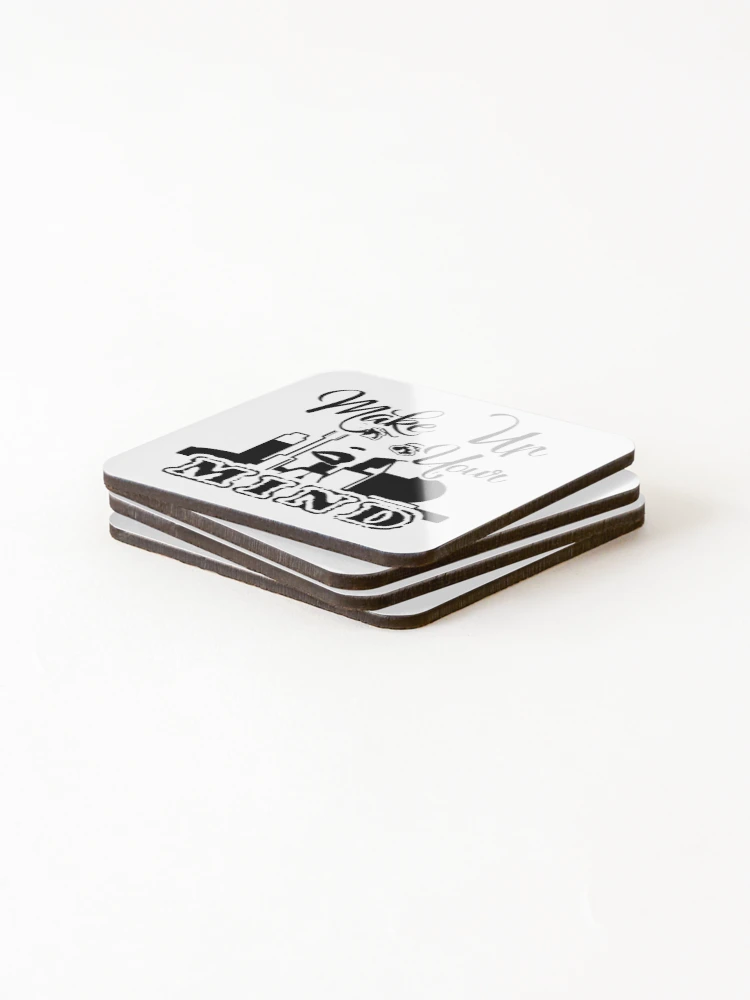 Thumbnail 4 of 5, Coasters (Set of 4), Makeup Artist Makeup Your Mind designed and sold by UnknownArtistt.