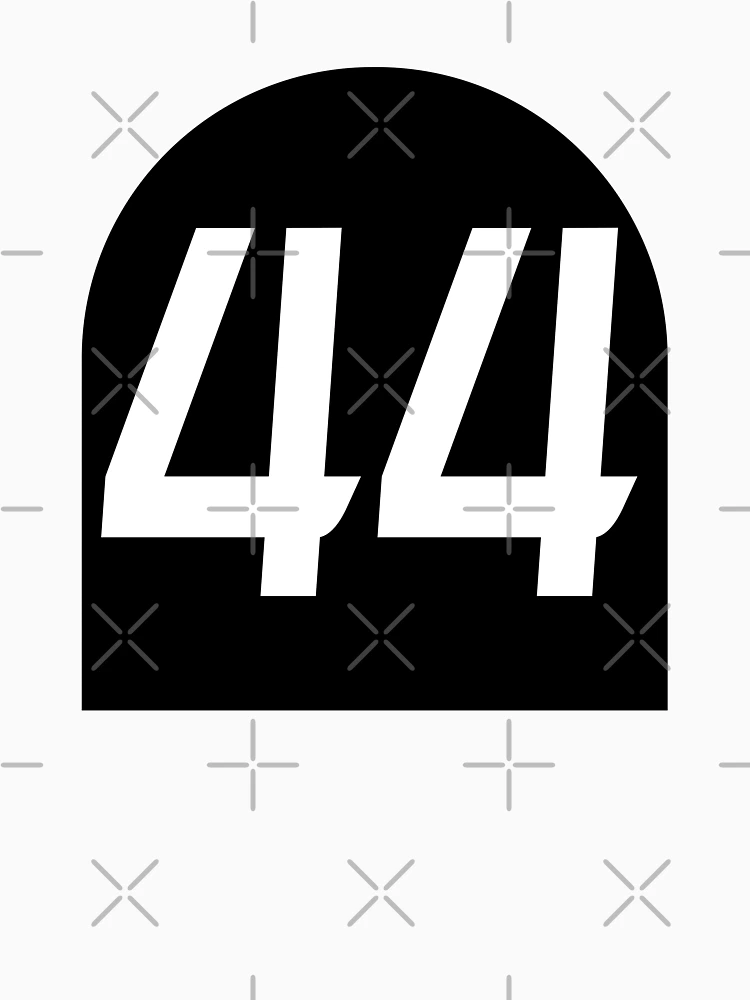 Thumbnail 7 von 7, Classic T-Shirt, Nummer 44 designt und verkauft von NumbersFort.