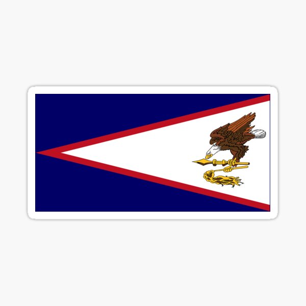 Aperçu de l'œuvre Produits du drapeau des Samoa américaines créée et vendue par mpodger.