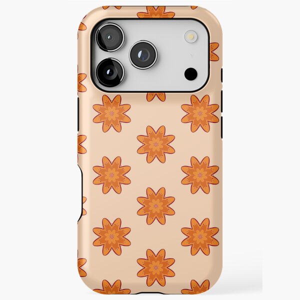 Item preview, flor naranja designed and sold by Elviandbib.