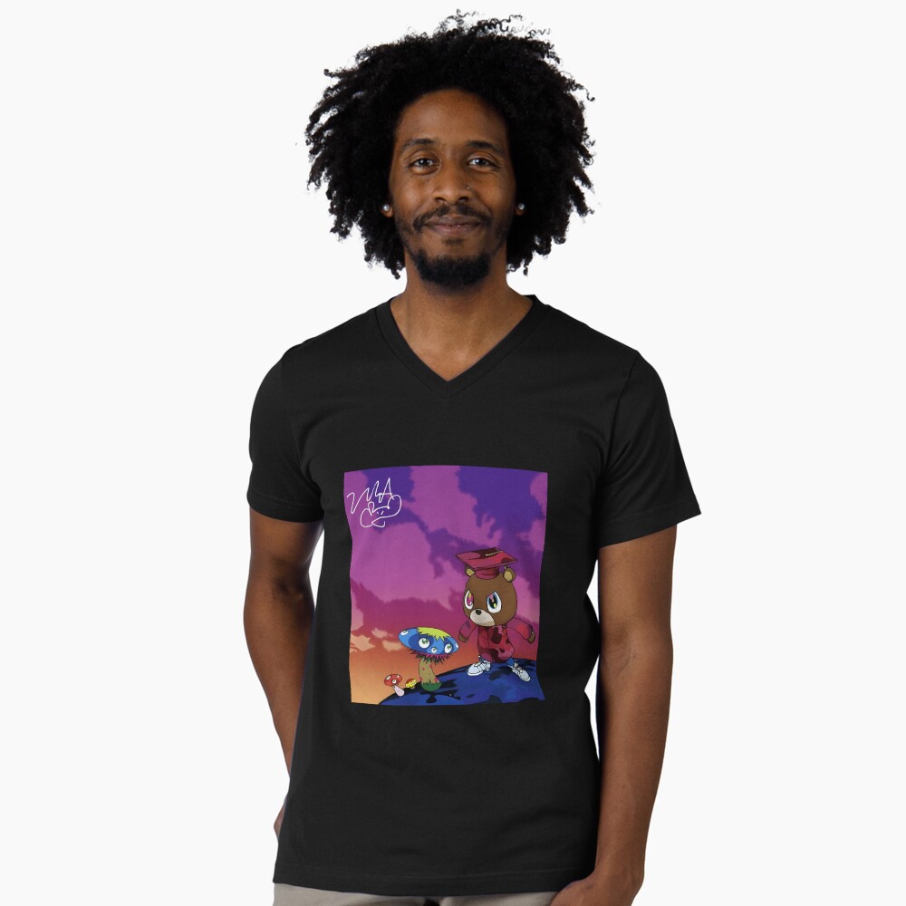 Vista previa del artículo con la obra «Camiseta de cuello en V», diseñado y vendido por MarkusRau.