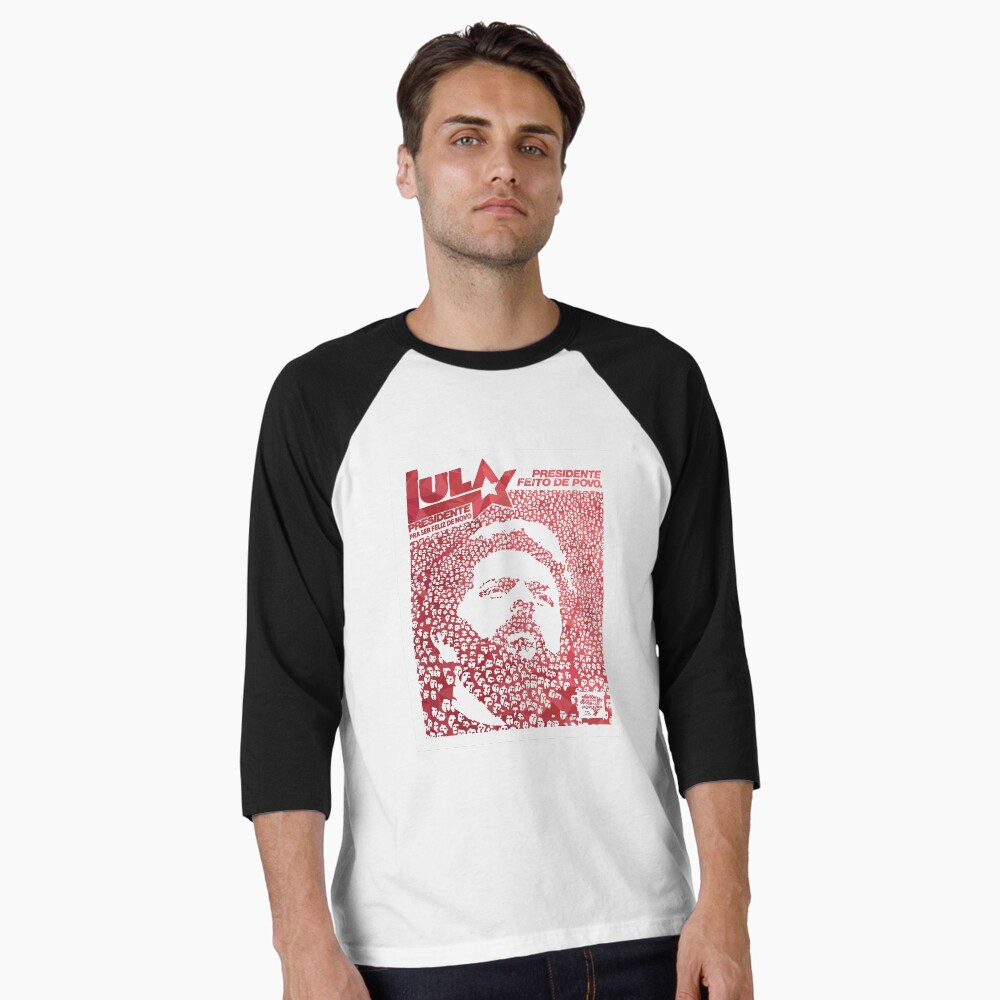 Vista previa del artículo con la obra «Camiseta ¾ estilo béisbol», diseñado y vendido por TanjaFranc.