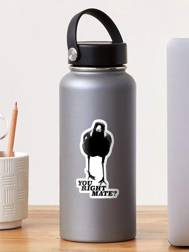 Thumbnail 1 of 3, Sticker, Magpie Season designed and sold by KingBrown91.