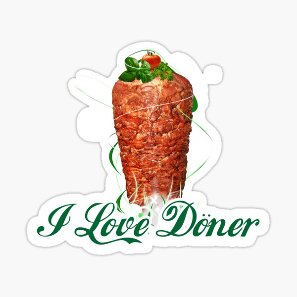 Aperçu de l'œuvre J'aime Döner créée et vendue par Delpieroo.