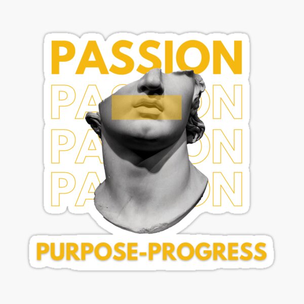 Item preview, Passion Purpose Progress- Motivational Quotes designed and sold by House-Of-Pinto.