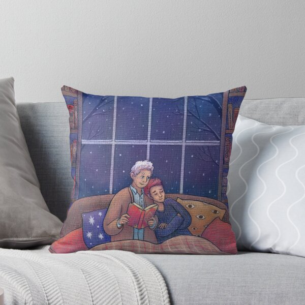 Artikelvorschau, Gemütliches Cottage Winter Husbands entworfen und verkauft von illustore.