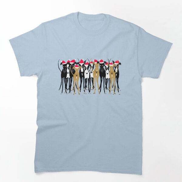 Item preview, Reunión navideña de galgos designed and sold by HoundieLover.