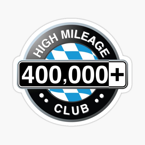 Artikelvorschau, Bavarian High Mileage Club – 400.000+ Meilen entworfen und verkauft von brainthought.