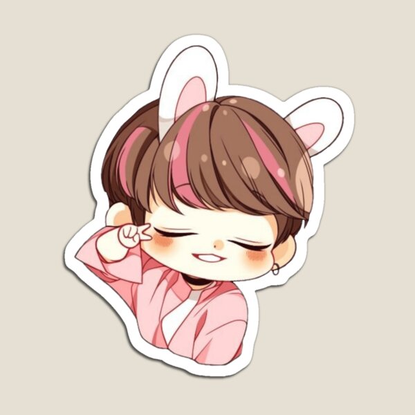 Item preview, Jungkook Chibi designed and sold by kpopmusicn1.