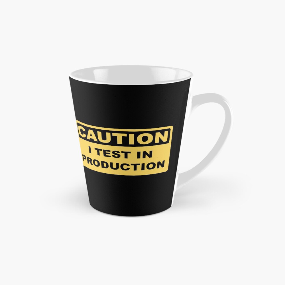 Vista previa del artículo con la obra «Taza cónica», diseñado y vendido por geeksta.