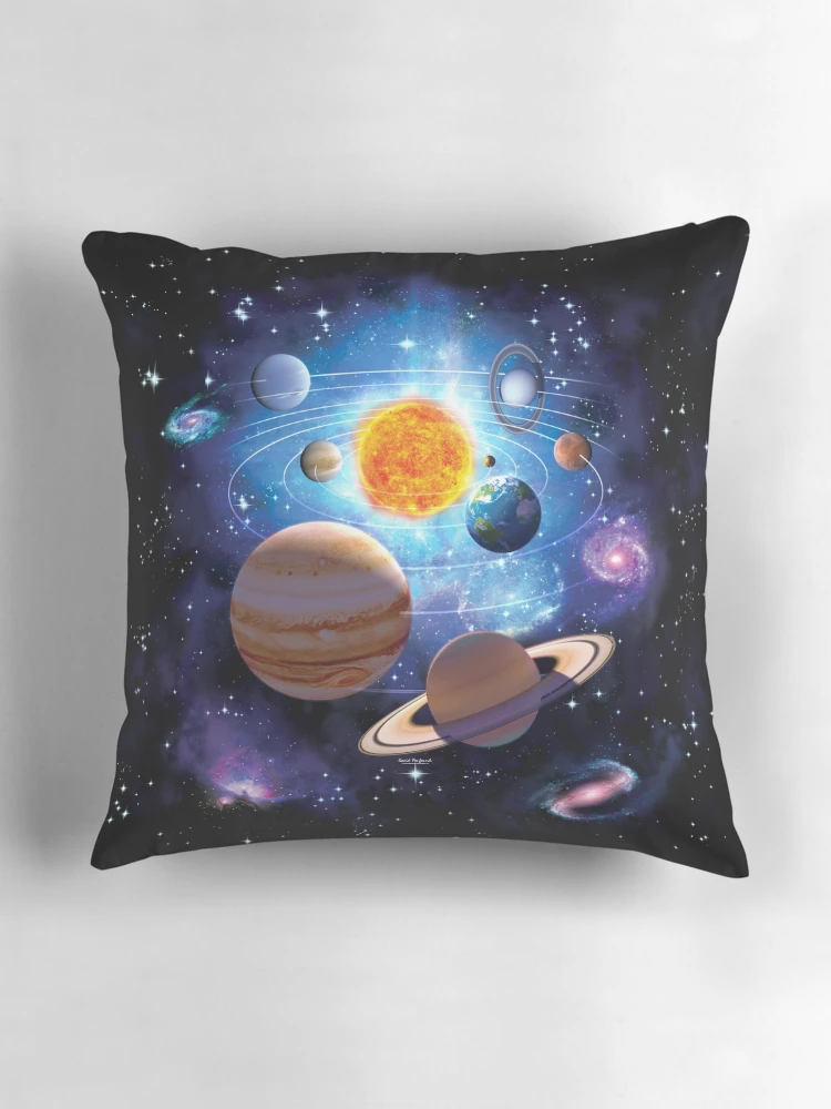 Thumbnail 3 von 4, Kissen, Sonnensystem designt und verkauft von DavidPenfound.