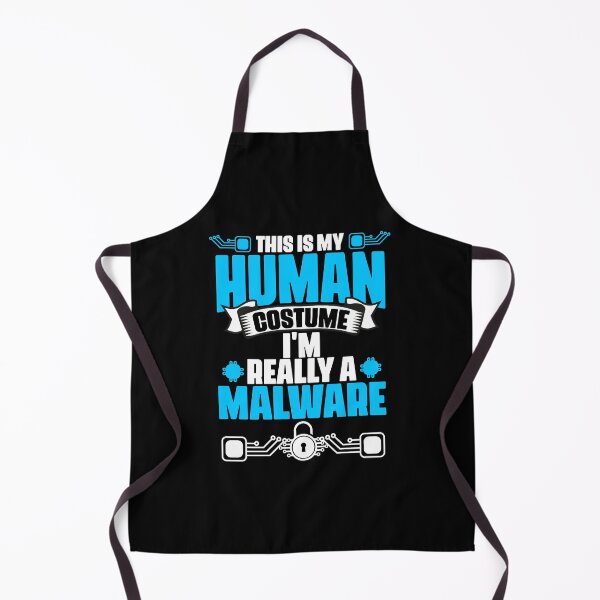 Item preview, This Is My Human Costume Funny Malware Cyber Security Expert designed and sold by Nessshirts.