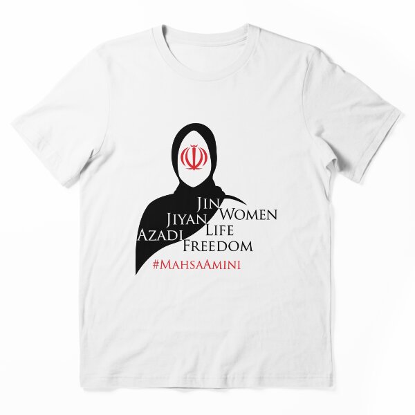 Artikelvorschau, Jin Jiyan Azadi – Women Life Freedom – Iran – Mahsa Amini entworfen und verkauft von DesignByLeo.