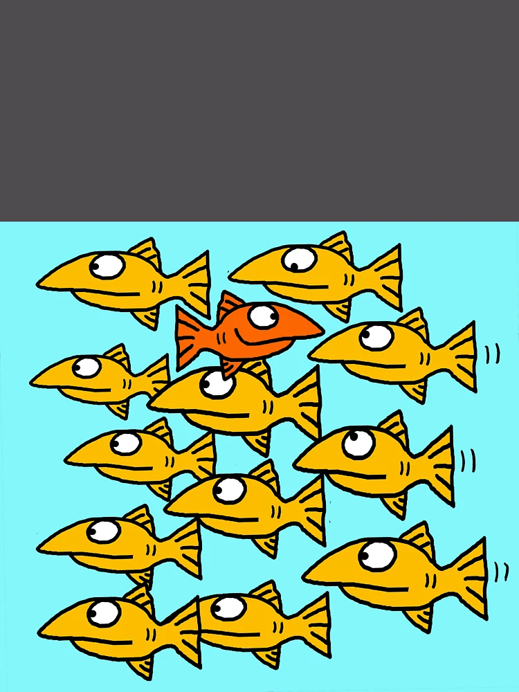 Thumbnail 6 of 6, Premium Oversized Sweatshirt, Fishies designed and sold by LoobyLu.