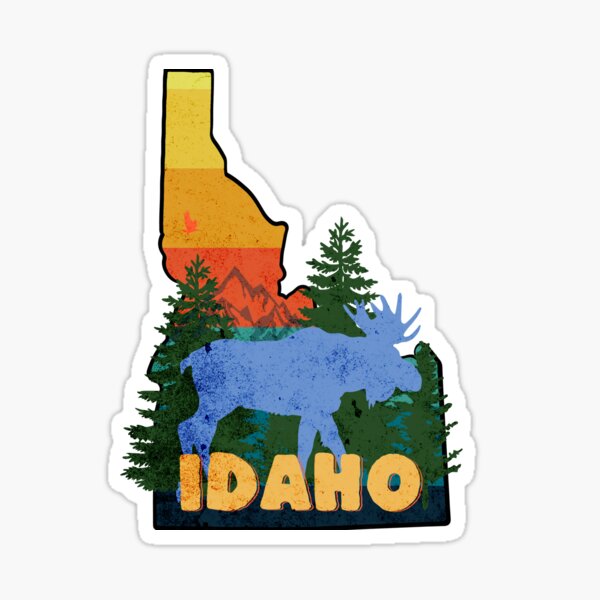 Item preview, Camiseta Idaho vintage designed and sold by Rich Summers Art.