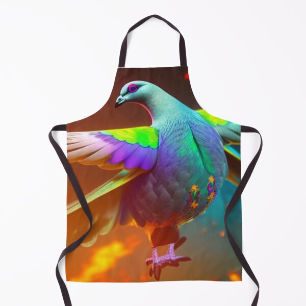Item preview, Florescent City Pigeon: Volcano designed and sold by katiebca2.