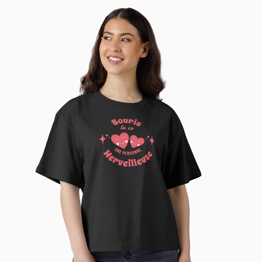 Aperçu de l'œuvre T-shirt boxy créée et vendue par Timena.