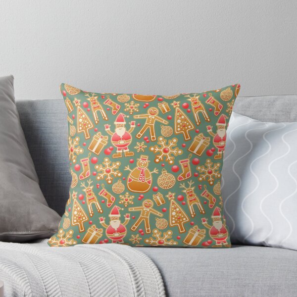 Item preview, Christmas Gingerbread Pattern designed and sold by RepublicOfFire.