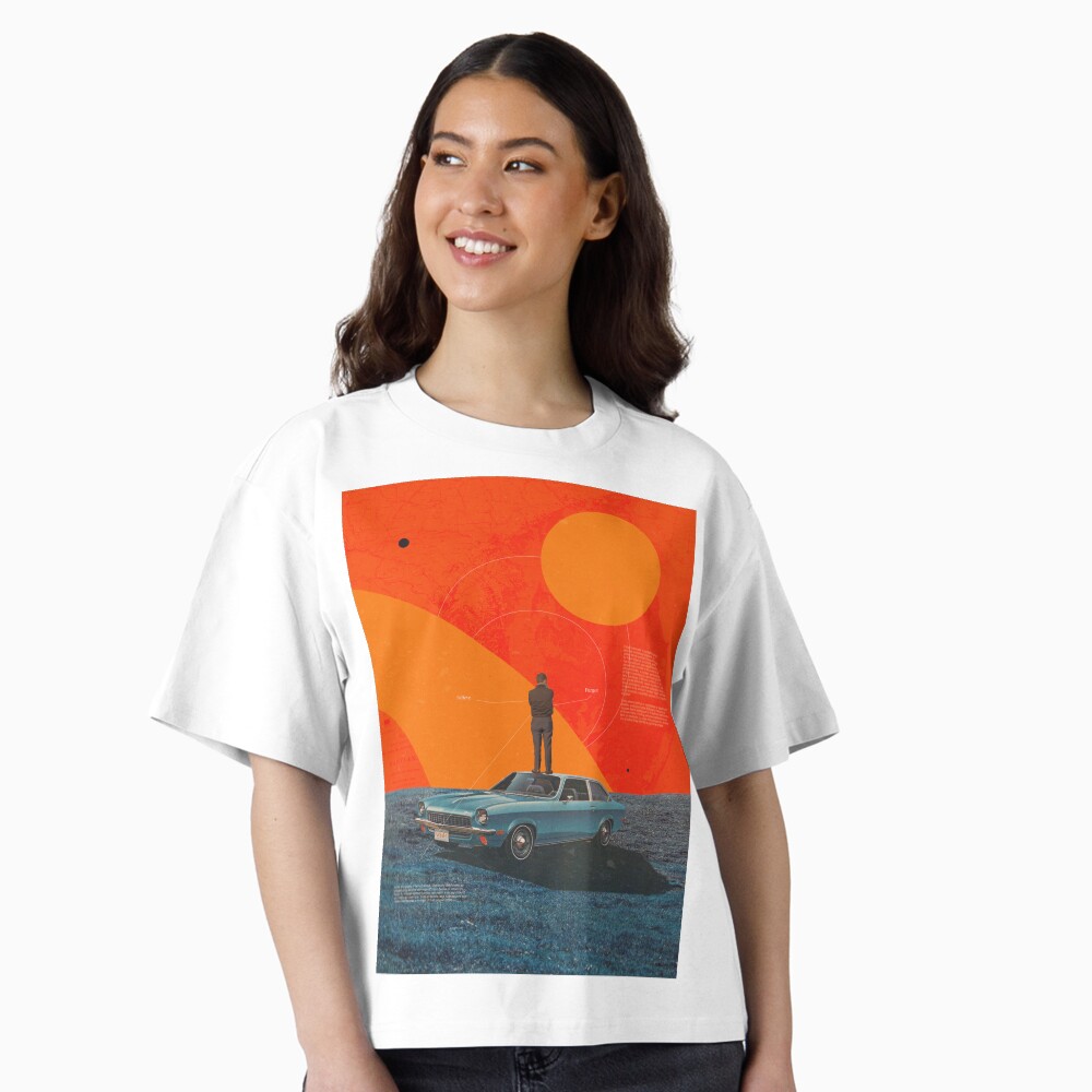 Vista previa del artículo con la obra «Camiseta holgada boxy», diseñado y vendido por FrankMoth.