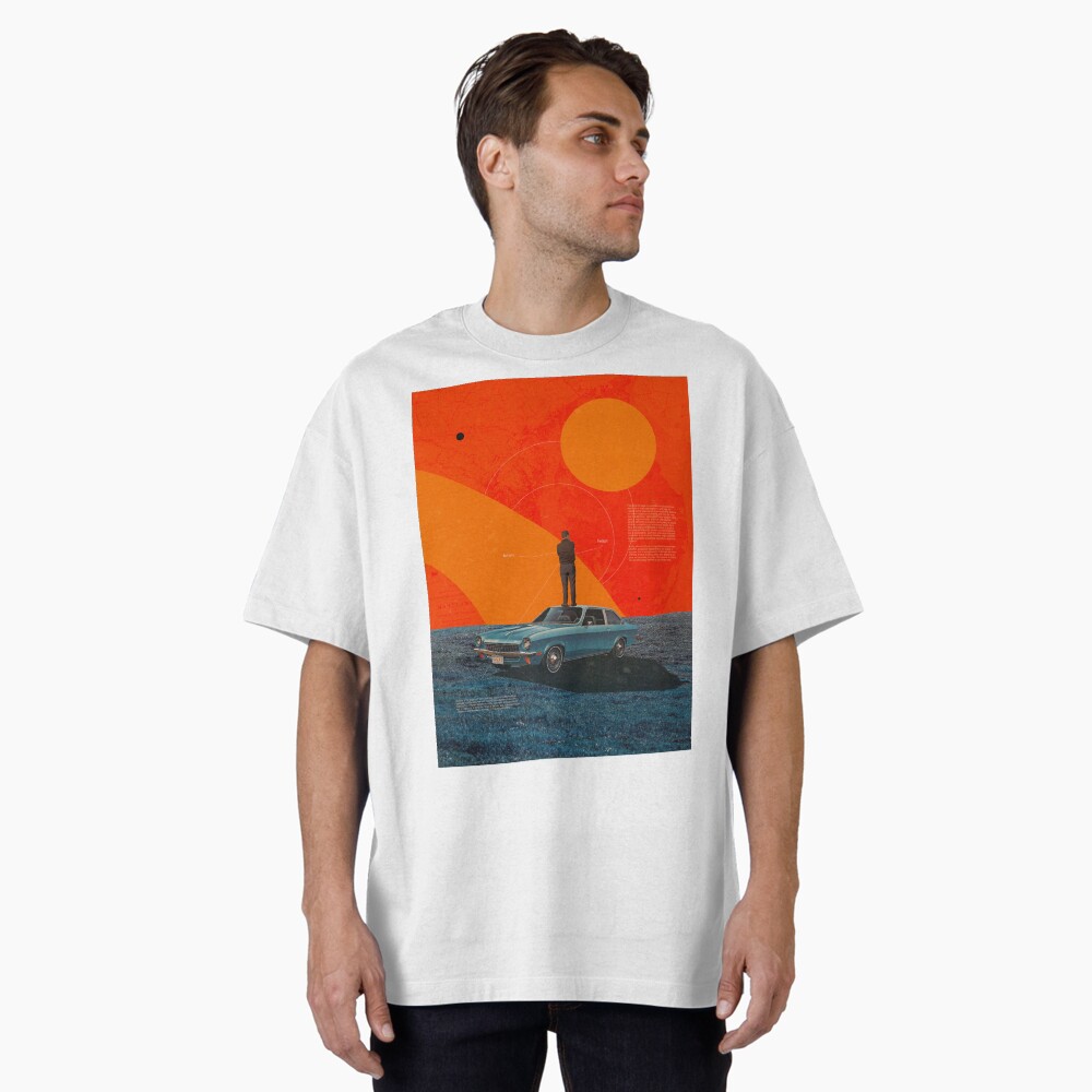 Vista previa del artículo con la obra «Camiseta oversize», diseñado y vendido por FrankMoth.