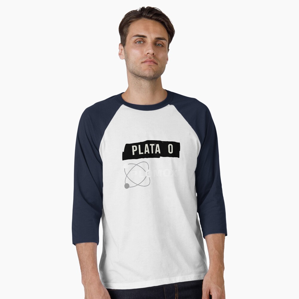 Vista previa del artículo con la obra «Camiseta ¾ estilo béisbol», diseñado y vendido por pausascenica.
