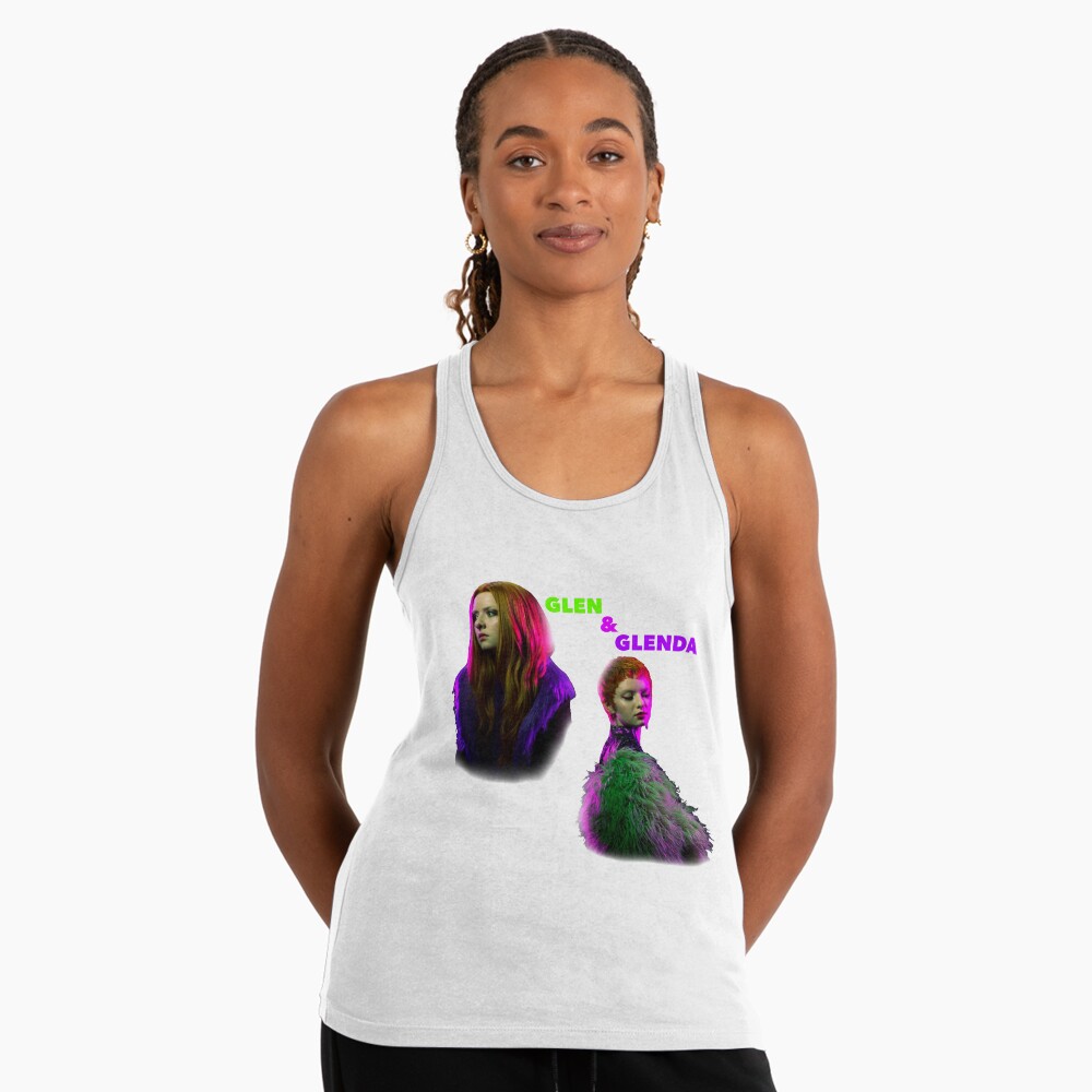 Vista previa del artículo con la obra «Camiseta con espalda nadadora», diseñado y vendido por freakydeakydraw.