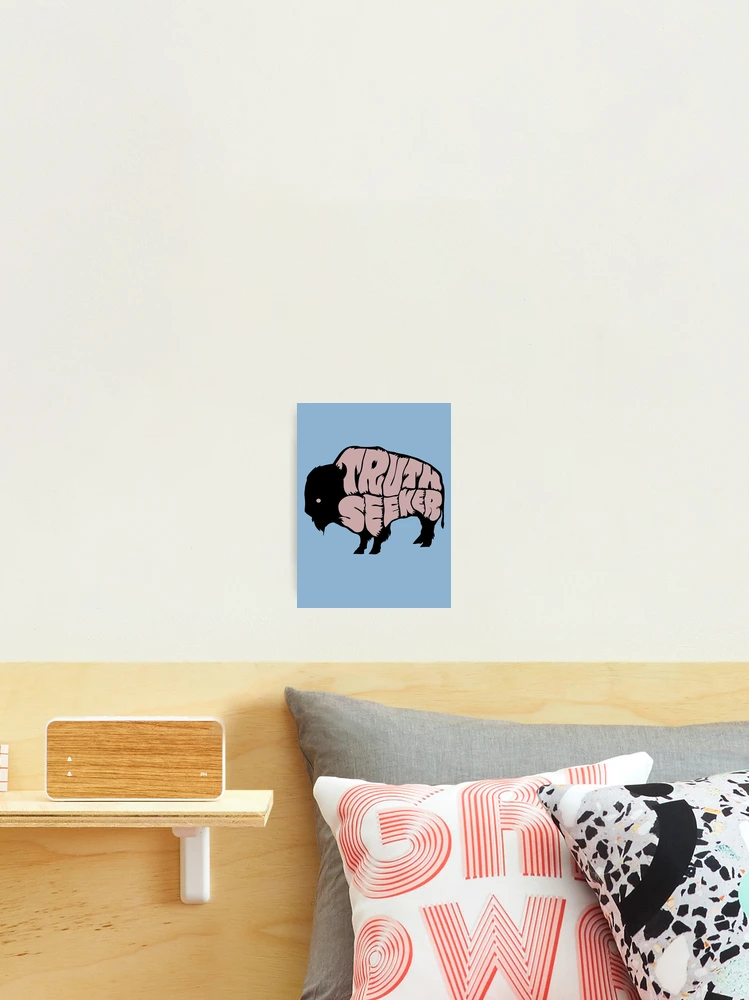 Thumbnail 2 of 3, Photographic Print, Truthseeker Buffalo designed and sold by truthseekertees.