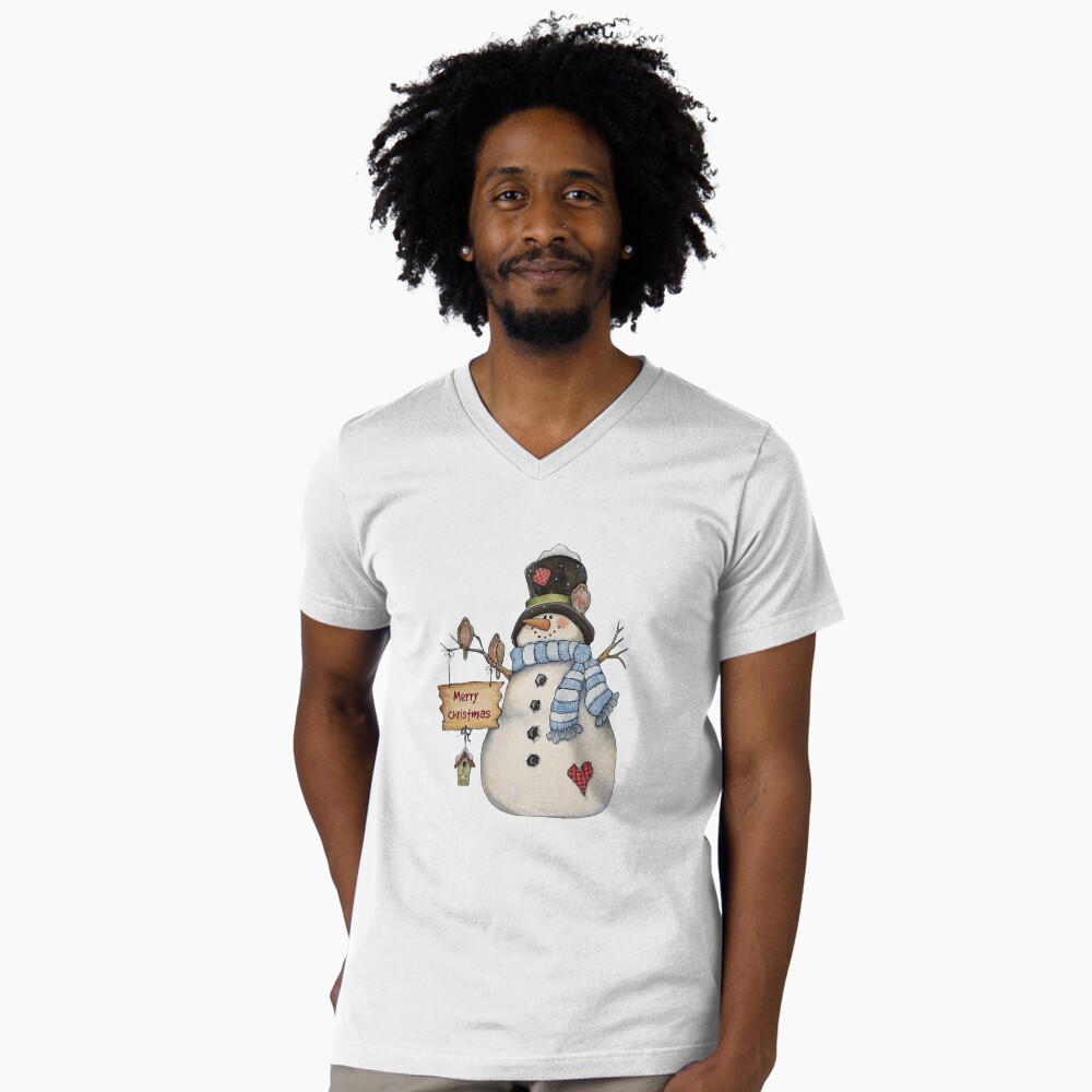 Aperçu de l'œuvre T-shirt col V créée et vendue par Jenn Graham.